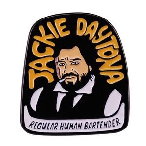 Jackie Daytona Regular Human Bartender Enamel Pins 17-2